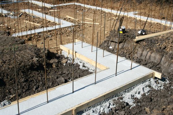 Cost of Footing Construction in Lithonia