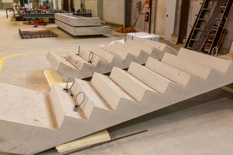 Cement Stair Installation