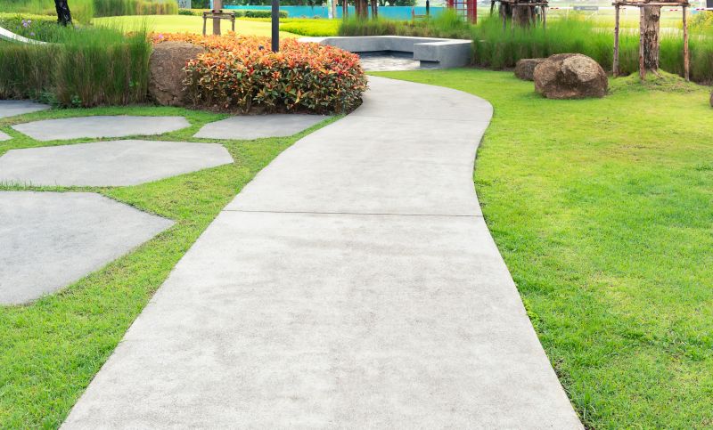 Commercial Concrete Walkway
